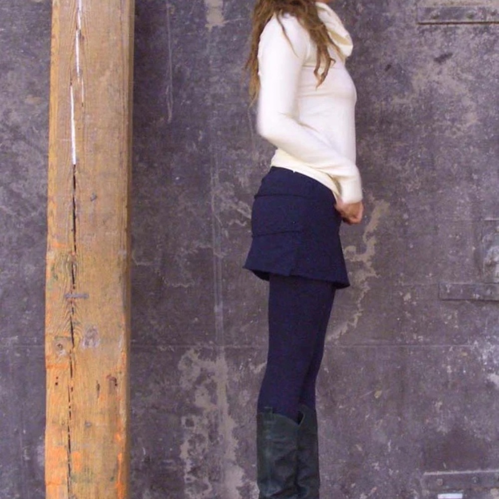Gaia Conceptions Organic Cotton & Hemp Skirted Leggings / S